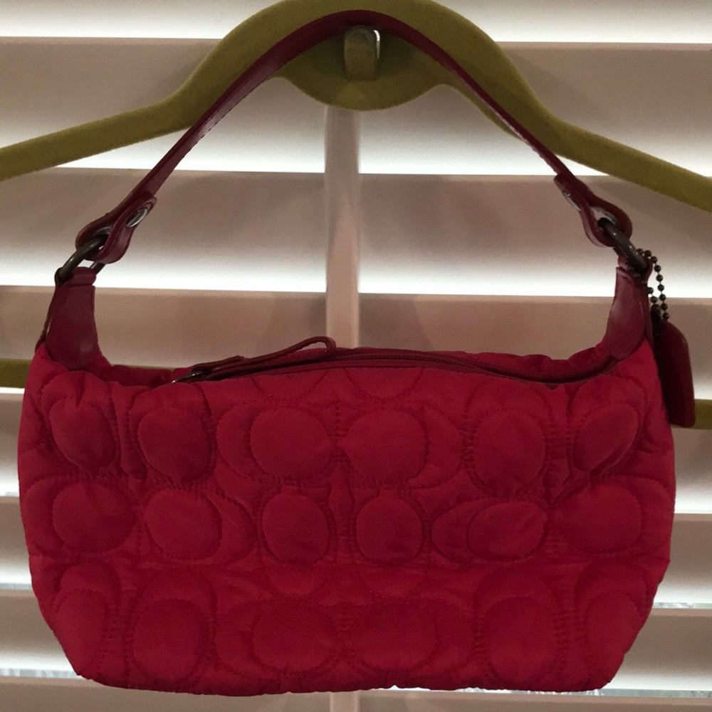 Coach Quilted mini shoulder Bag
